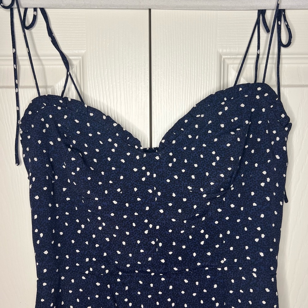 Wilfred Polka Dot Mini Dress - Picture 3 of 12